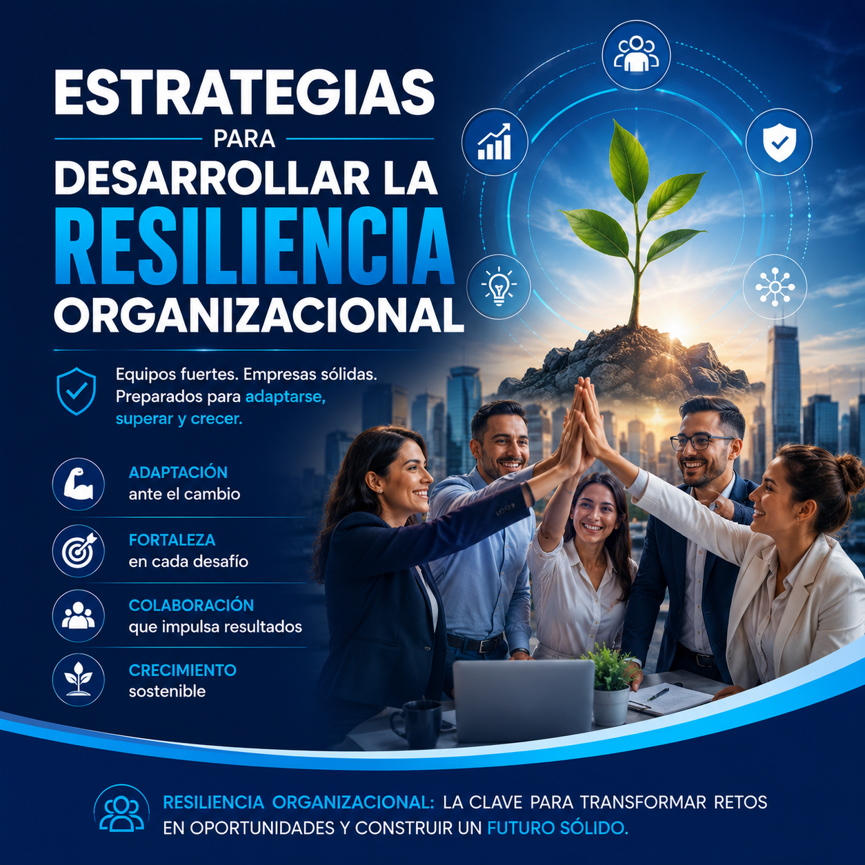 ESTRATEGIAS PARA DESARROLLAR LA RESILIENCIA ORGANIZACIONAL