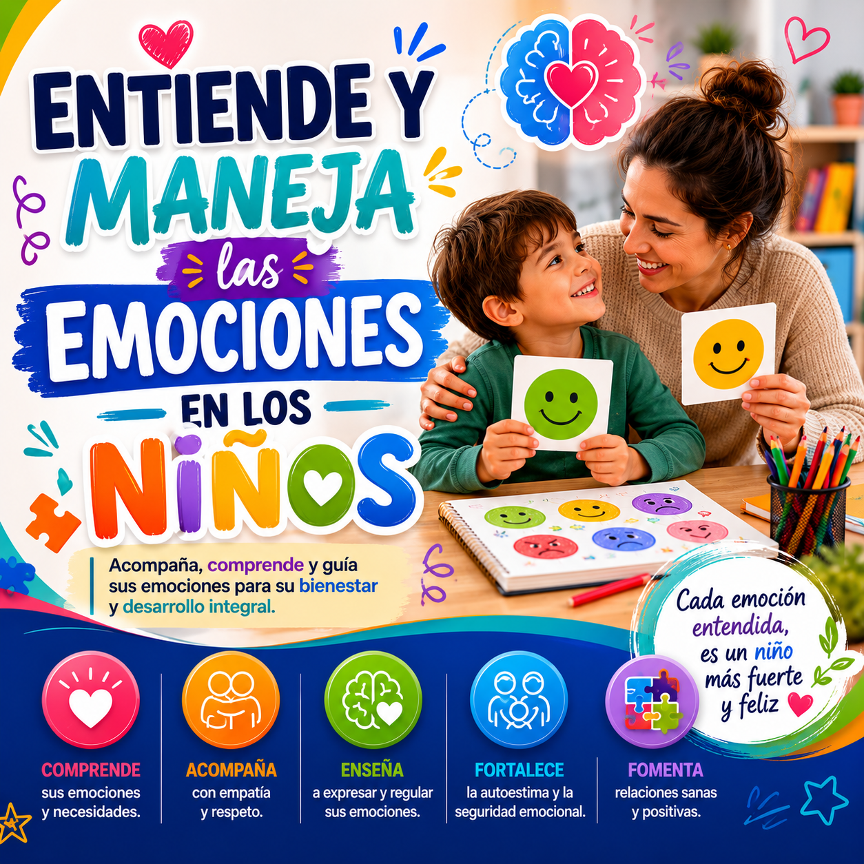 ENTIENDE Y MANEJA LAS EMOCIONES EN LOS NIÑOS